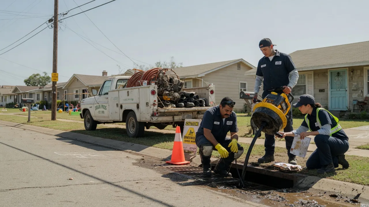 Drain Cleaning in Eakly, OK near me